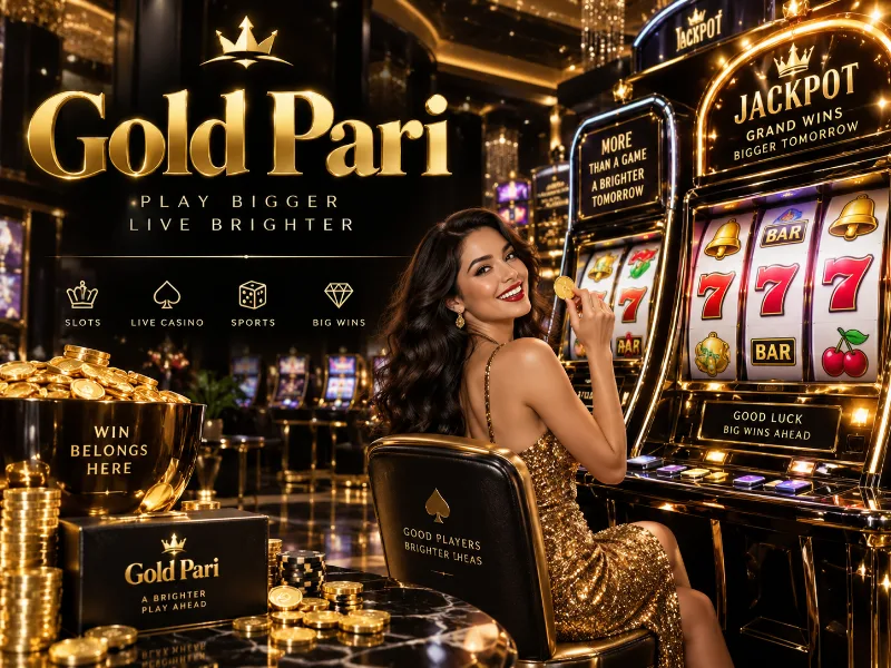 GoldPari roulette, playing cards and casino chips